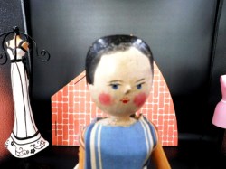 peg doll collar face